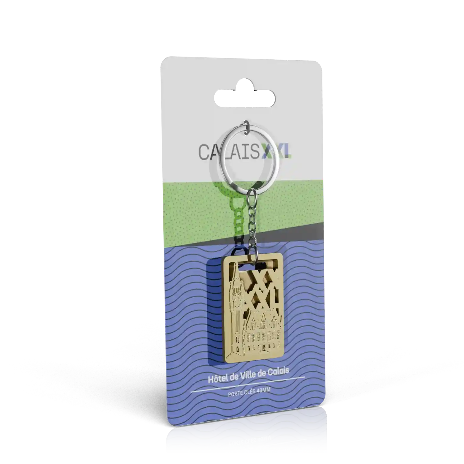 porte clé calais xxl avec packaging