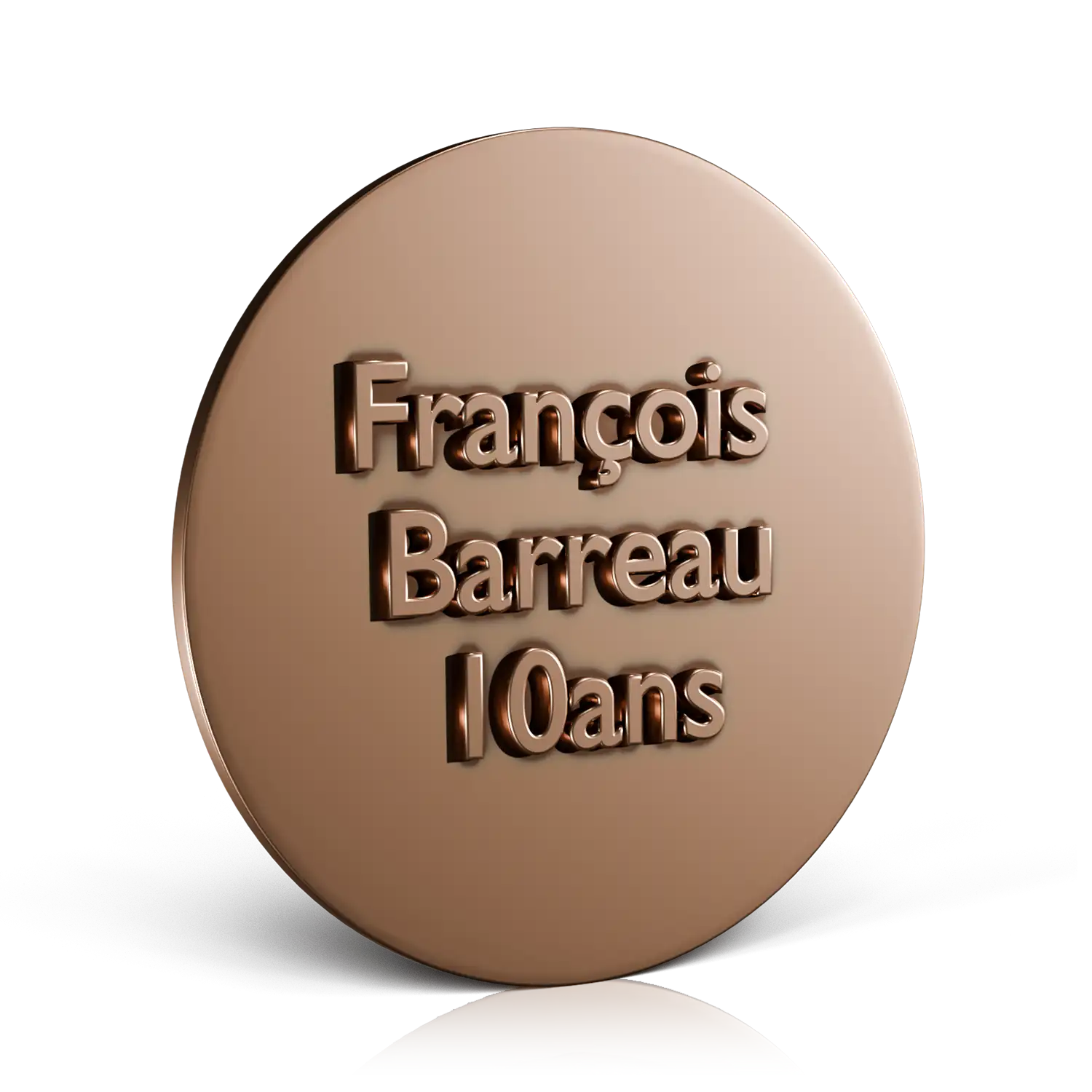 médaille république française bronze verso