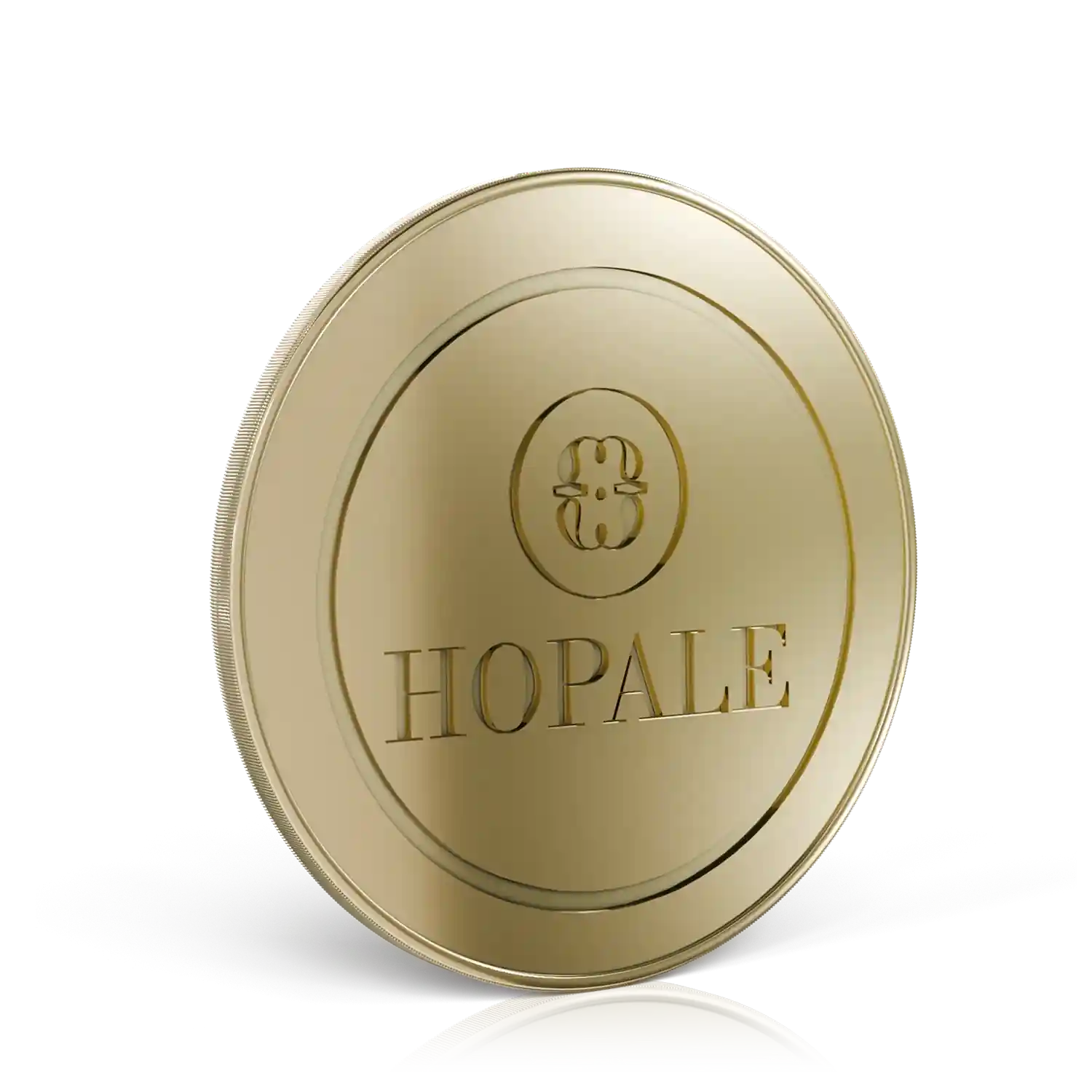 pièce dorée recto maison hopale