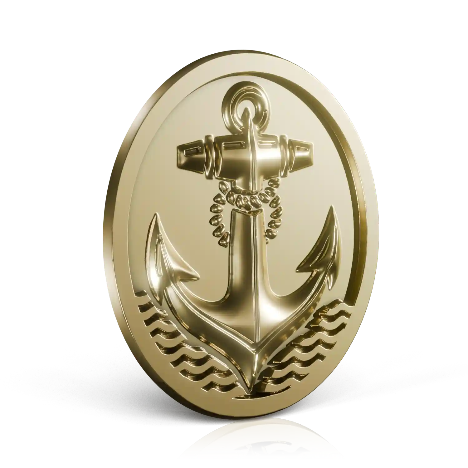 insigne militaire dorée marine