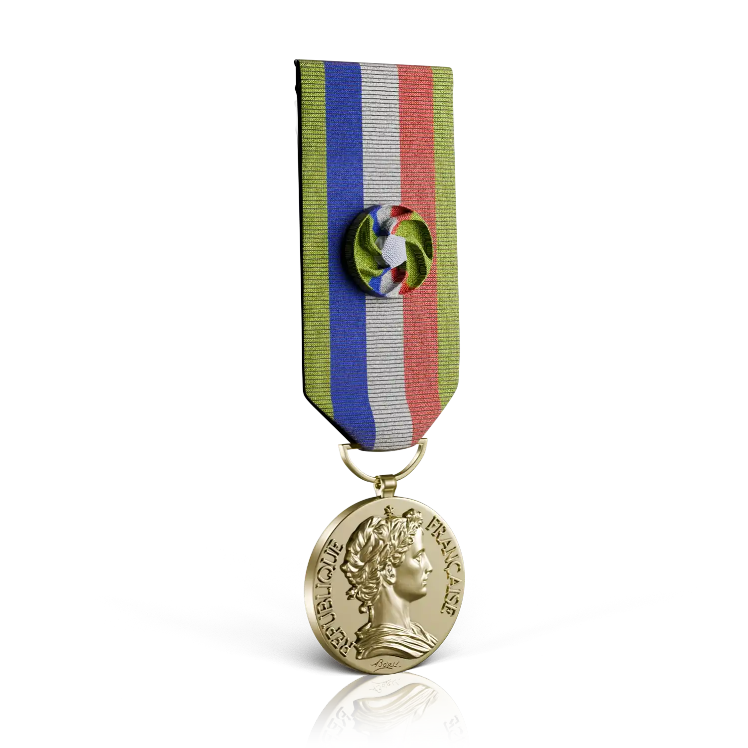 médaille travail agricole vermeil recto