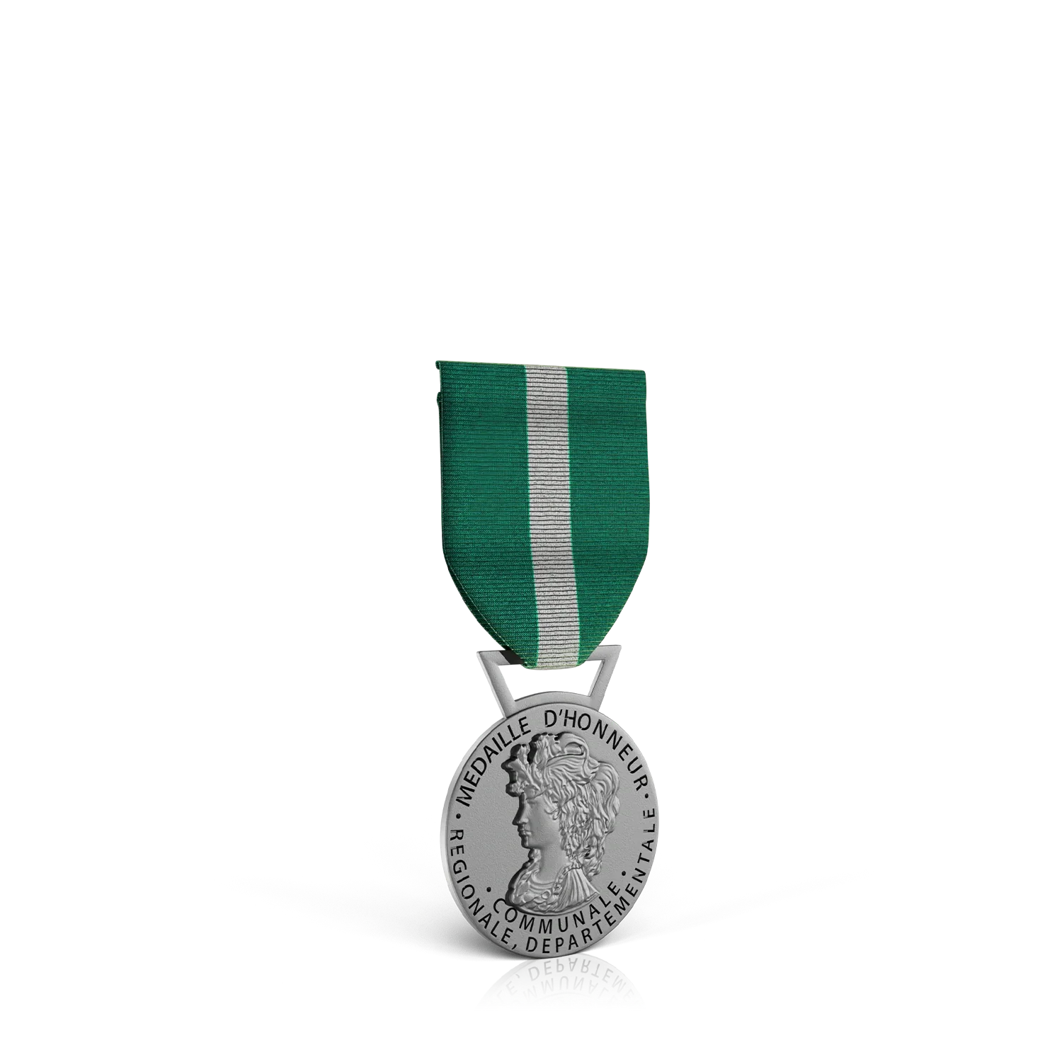 médaille honneur collectivité argent recto