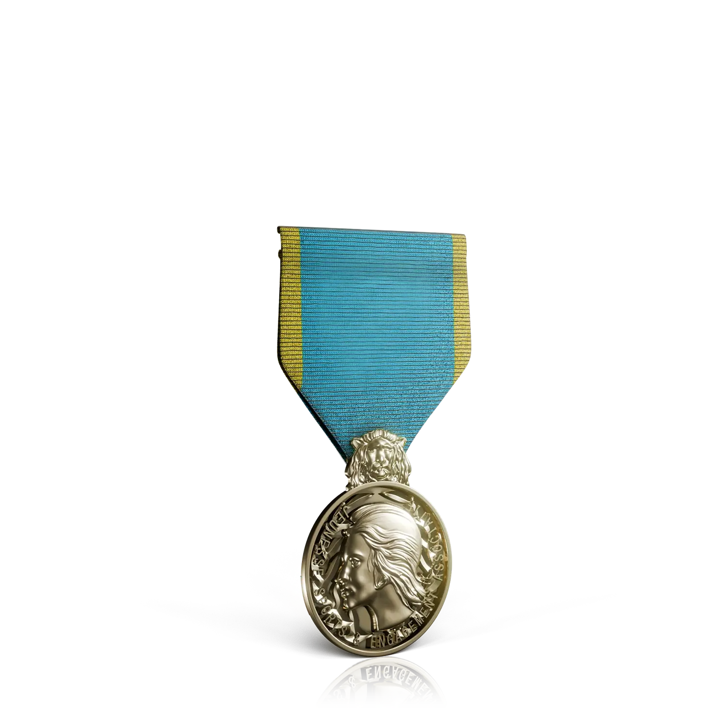 médaille jeunesse et sport bronze recto