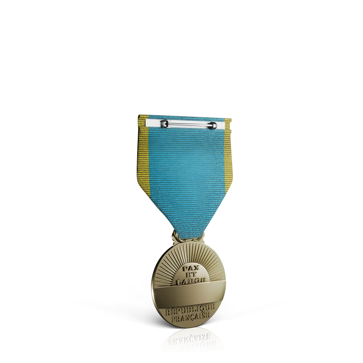 médaille jeunesse et sport bronze verso