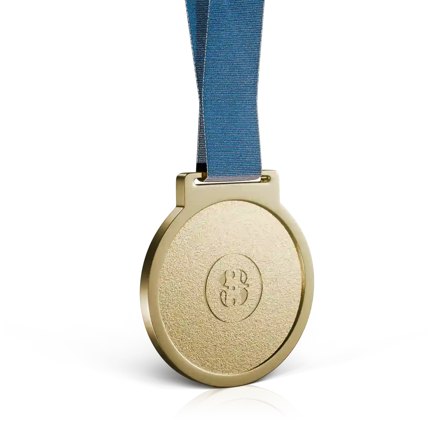 médaille dorée ruban bleu verso union internationale des avocats