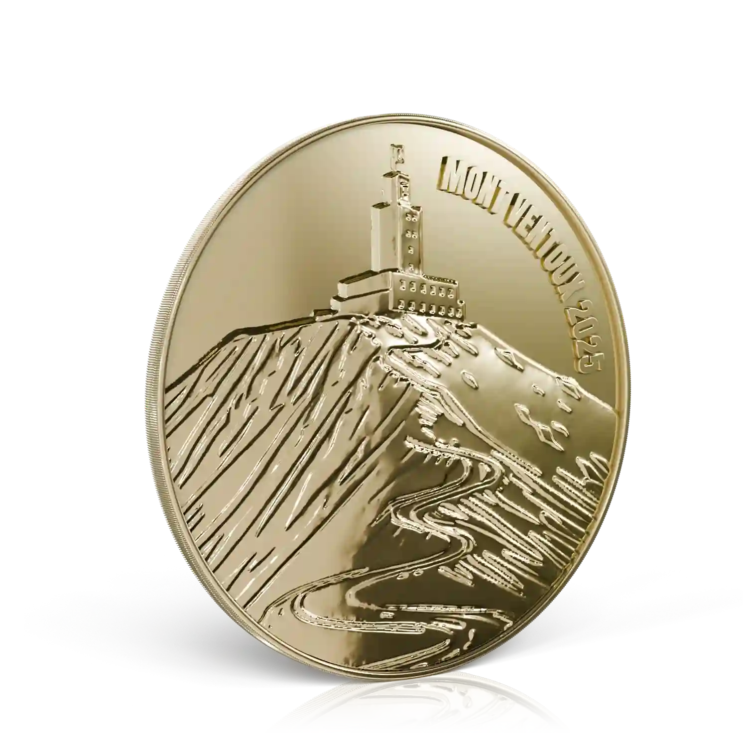 pièce dorée mont ventoux édition 2025 recto